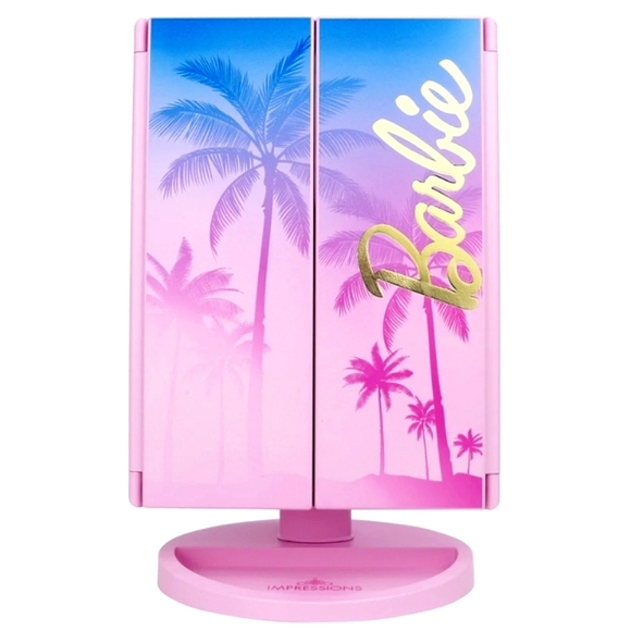 Barbie Trifold LED Makeup Mirror - Picture 9 of 10